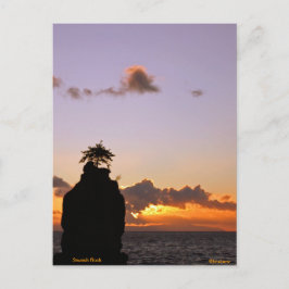 Siwash Rock, postal de Vancouver