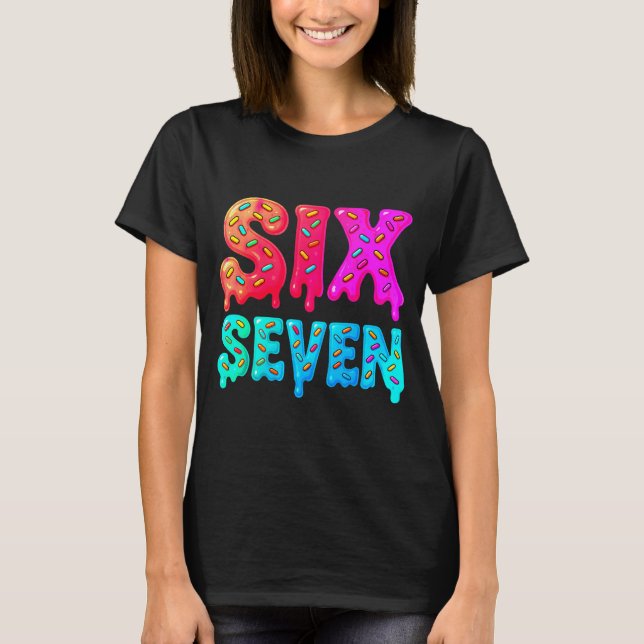 Six Seven Meme 67 Srts Jersey For Boys Girls Kids  (Anverso)