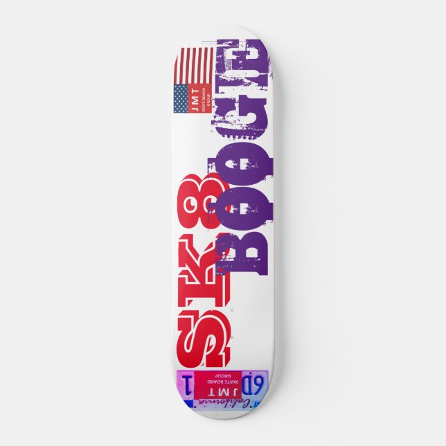 SK8 BOGGIE Patineta (Anverso)