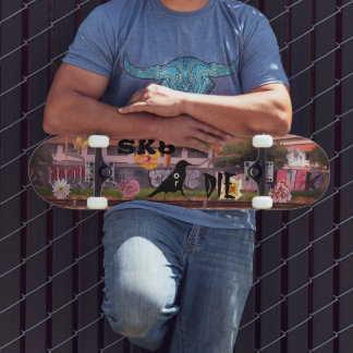 SK8 o MUERE monopatín Cuervo Urbano