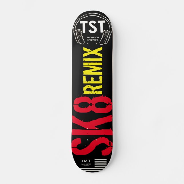 SK8 REMIX Skateboard (Anverso)