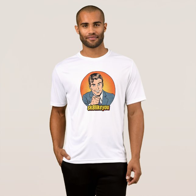 Sk8LikeYou DJ Lo Sube Tek Deportivo - Camiseta (Anverso completo)