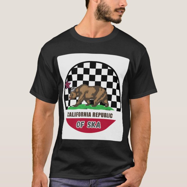SKA - República de California de camiseta SKA (Anverso)