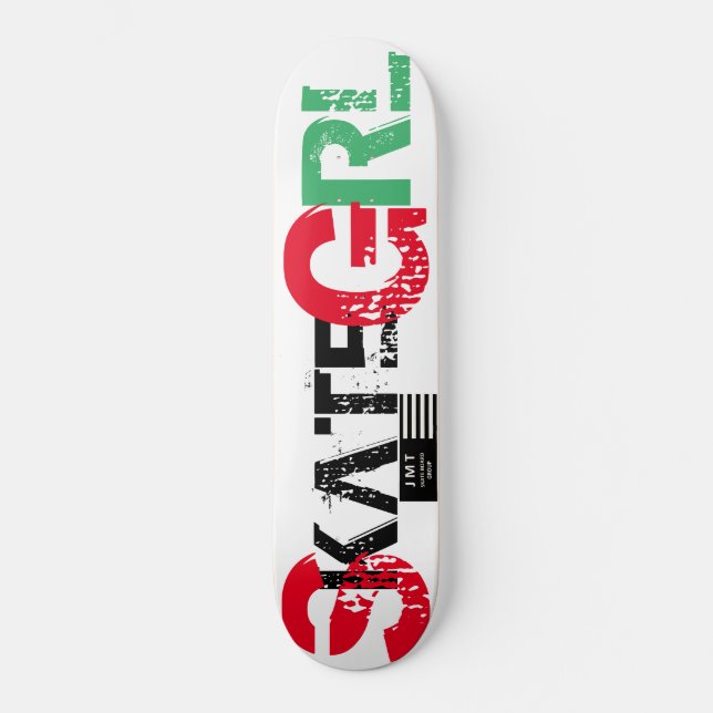 SKATE GRL Patineta (Anverso)