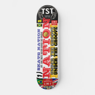 SKATE NACIÓN Bajo un Groove UK Skateboard