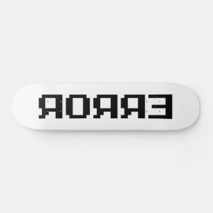 SKATEBOARD Я OЯ Я Ǝ   ERROR