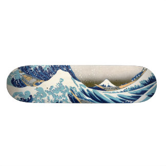 Skateboard 北 斎 Gran Ola De Kanagawa Hokusai Bella Artes