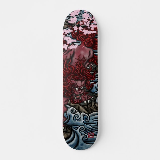 SKATEBOARD 子 獅 - SHISHI - (Anverso )