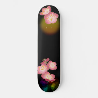 SKATEBOARD 梅の花のスケボー