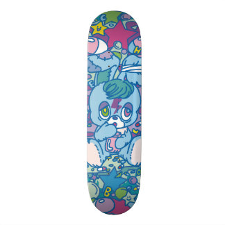 SKATEBOARD 病み月のうさぎ スケートボード【デッキ】