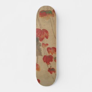 Skateboard 蔦 秋, 乾 山 otoño Ivy, Kenzan, Japón Art