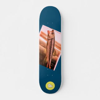 SKATEBOARD 顎外れたカワムツ（川魚）