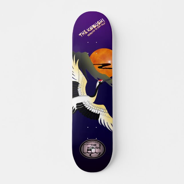 SKATEBOARD 鶴（CRANE) (Anverso )