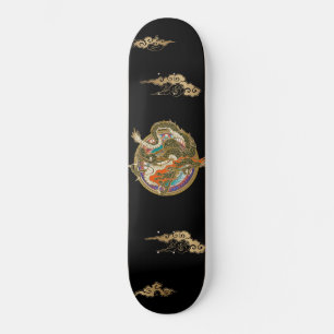 SKATEBOARD 龍 の デ ザ・の 和 風 `^` ` `・・