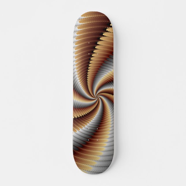 Skateboard 007 Fractal (Anverso )