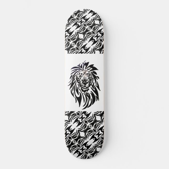 Skateboard 010 - León africano (Anverso)