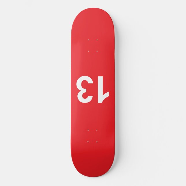 SKATEBOARD 13 (Anverso)