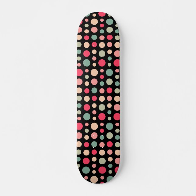 Skateboard 180115 v2 - Colores 01 - en negro (Anverso )