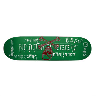 Skateboard 19,5 ¡Blops-BoneHead del Ack! - Escuadrilla de la
