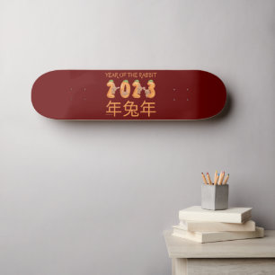 Skateboard 2023 AÑO DE LA idea de regalo de año nuevo de RABB