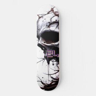 Skateboard 24 Líneas Duras | Baraja Deathmask – El Reinicio C