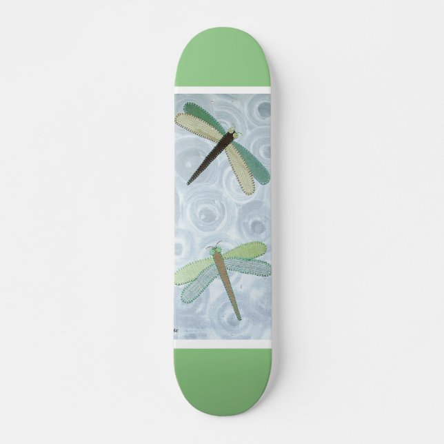 Skateboard 2 Dragonflies #1 (Anverso )