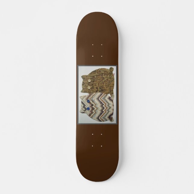 Skateboard 2 Gatos Grasos #1 (Anverso )