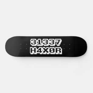 SKATEBOARD 31337 H4X0R