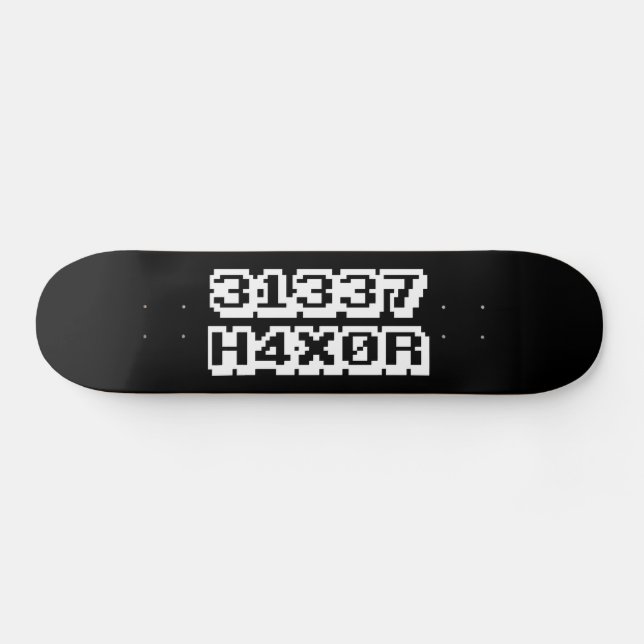 SKATEBOARD 31337 H4X0R (Horz)