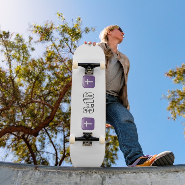 Skateboard 3:16 Jesucristo (Exterior 1)