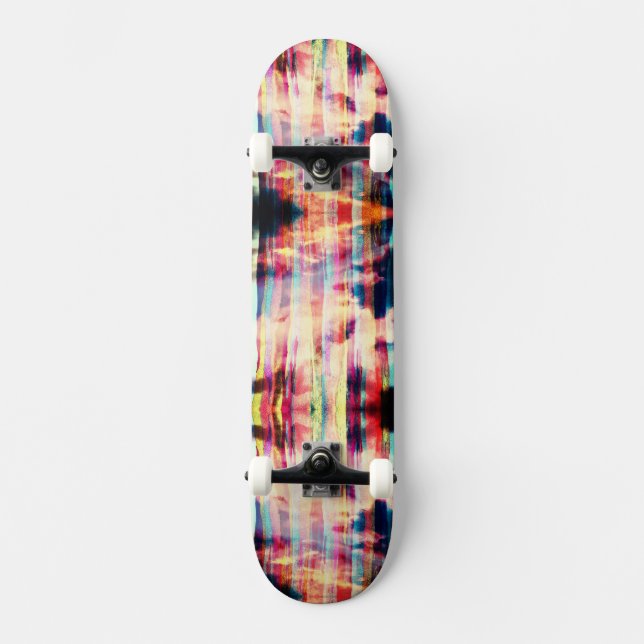 Skateboard 3D Neon Stripe (Anverso)