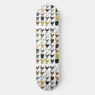 Skateboard 49 gallinas