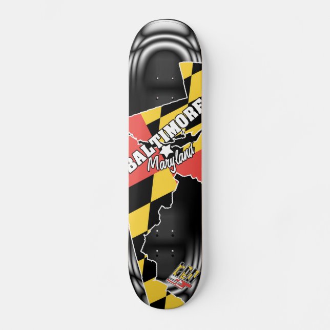 Skateboard 4ten: Baltimore, Maryland 2 (Anverso)