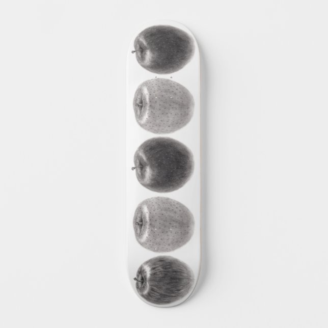 SKATEBOARD 5個のりんご　横 (Anverso)