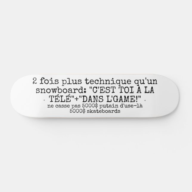 SKATEBOARD 5000 $ (Horz)