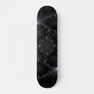 Skateboard 50 Tonos Gris - Arte Fractal