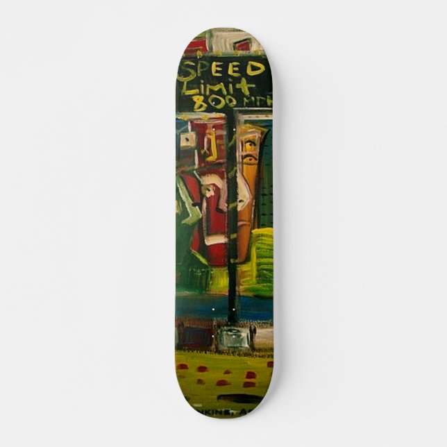 SKATEBOARD 800 MPH (Anverso )