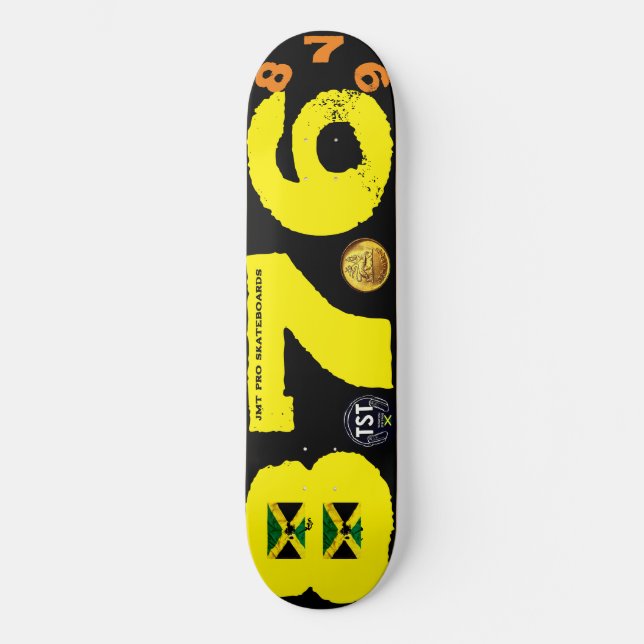 Skateboard 876 Piscina oficial 8.17.23 8 1/4" (Anverso)