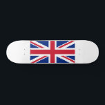 Skateboard 8 bits Union Pixel Jack<br><div class="desc">Union Pixel Jack UK Flag Vintage 8 Bit Pixel Art. Globe Trotters se especializa en imágenes idiosincrásicas de todo el mundo. Aquí encontrará tarjetas de felicitación únicas,  postales,  Posters,  Mousepads y más.</div>