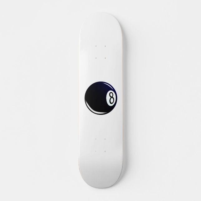 Skateboard 8 bolas aisladas (Anverso )
