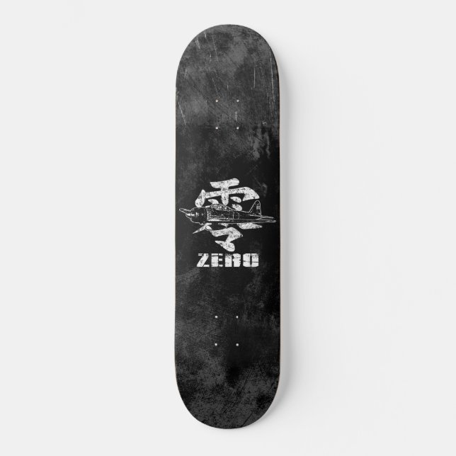 Skateboard A6M cero (Anverso)