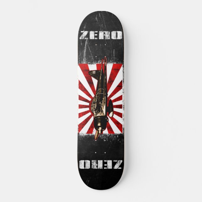 Skateboard A6M cero (Anverso)