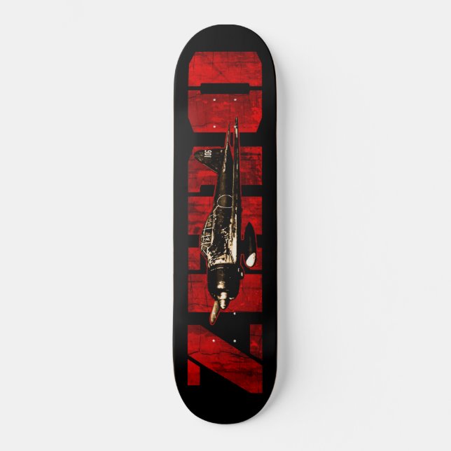Skateboard A6M Zero (Anverso)