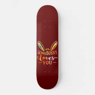 Skateboard A ALGUNOS BUNNY LES ENCANTA SU gracioso regalo de