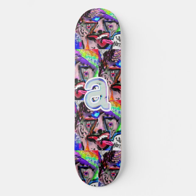 Skateboard "a" - ¿Por qué no?! (Anverso)