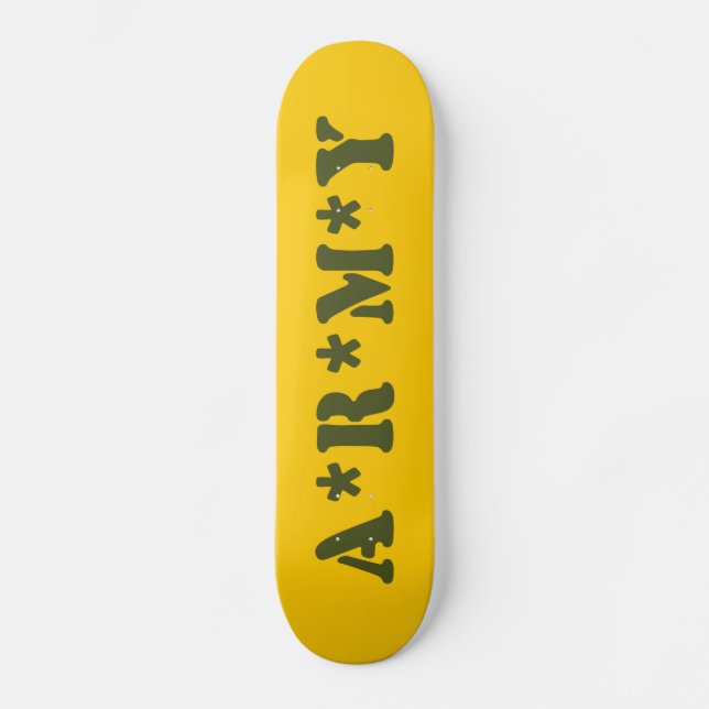 SKATEBOARD A*R*M*M (Anverso)