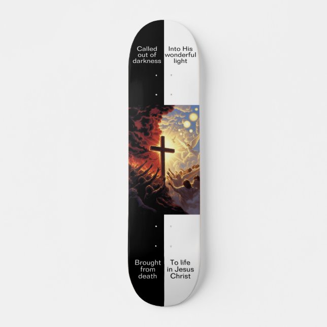 Skateboard A Su Luz (Anverso )