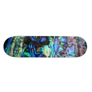 Skateboard Abalone shell hermoso detalle paua