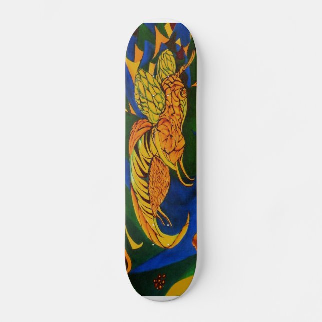 Skateboard Abeja de asesino (Anverso)
