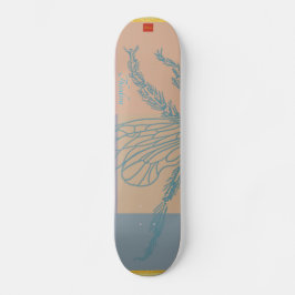 Skateboard Abeja dorada moderna